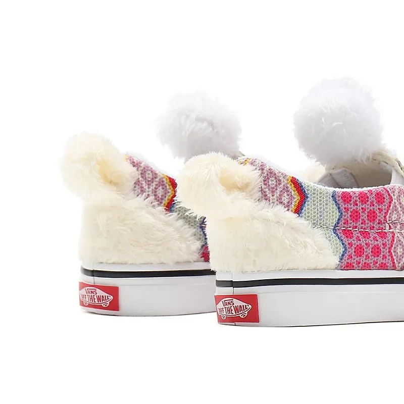 Vans Slip-On V Alpaca Shoes - Toddler's