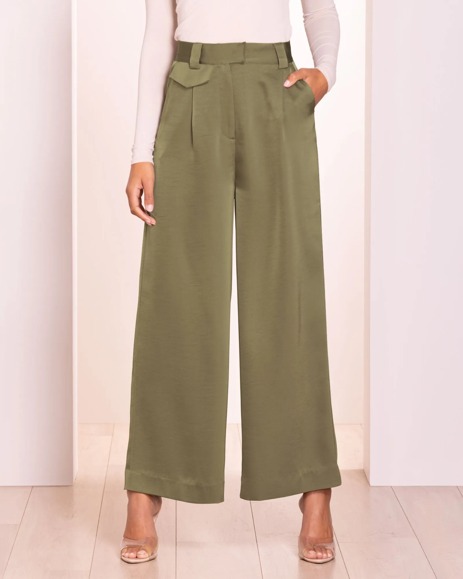 Veronica Satin Pant