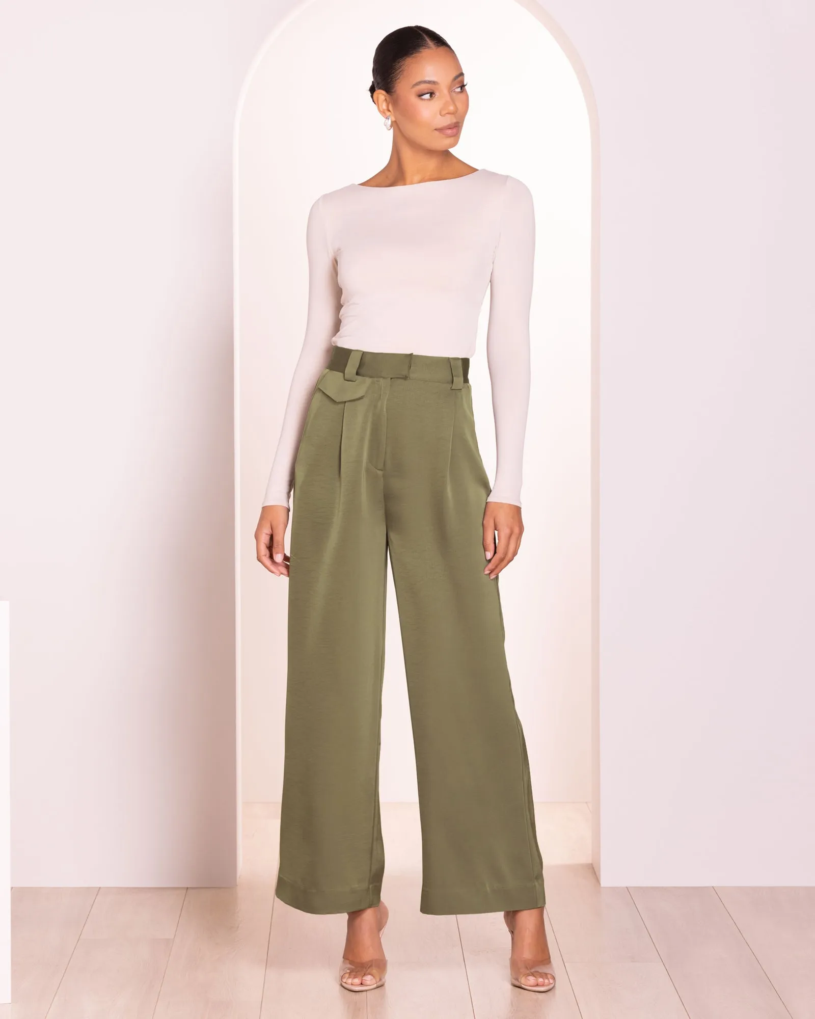 Veronica Satin Pant