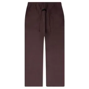 Women's Relaxed Trouser - Plum